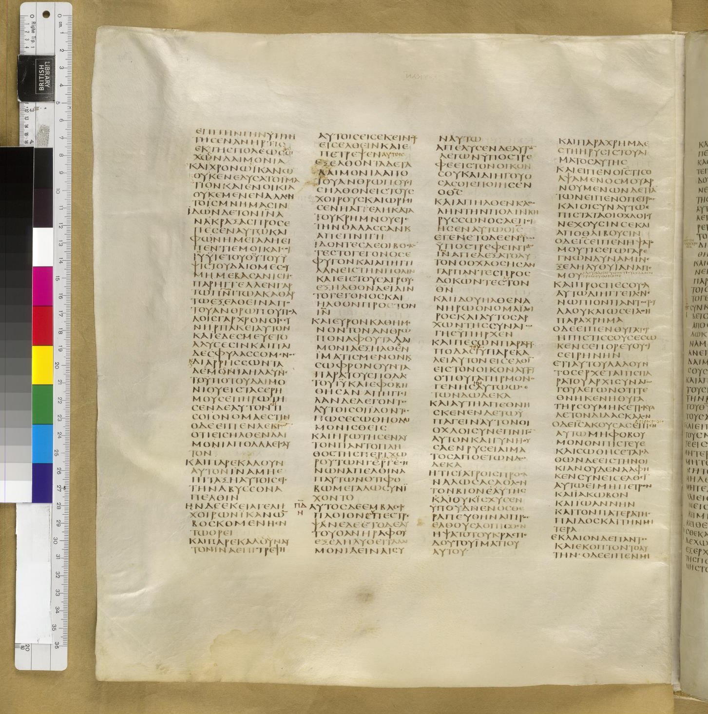 Scan sinaiticus-folios/luke-8-Q78_3v_B496.jpg