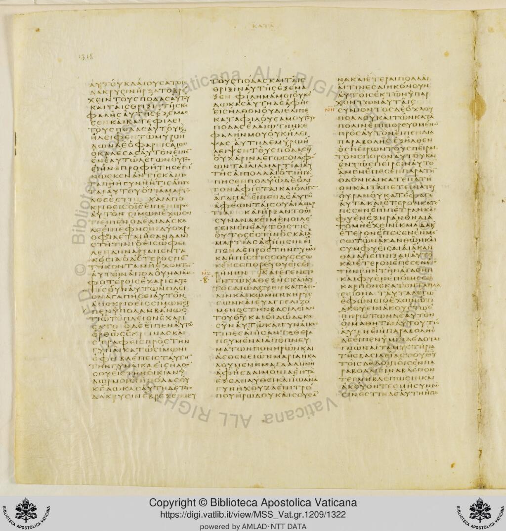 Scan vaticanus/vat-b-luke-7-f1318.jpg